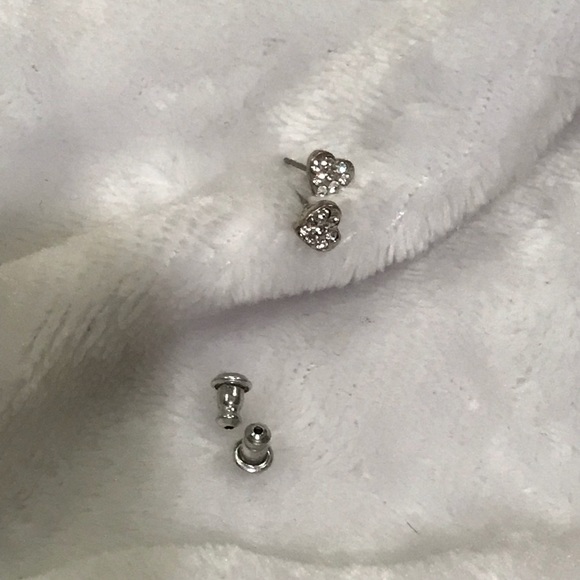Michael Kors Jewelry - 5/$25 New stud earrings NWOT sm Silver Mini Heart